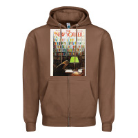 Chestnut the new yorker 1973 Zipper Hoodie - linhVisuals