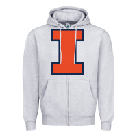 Illinois Fighting Illini, University Of Illinois, Uiuc, Geari Zipper Hoodie | Teevron