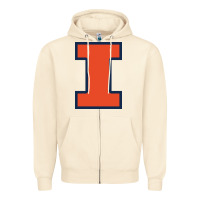 Sandshell Illinois fighting illini, University of Illinois, UIUC, Geari Zipper Hoodie - linhVisuals