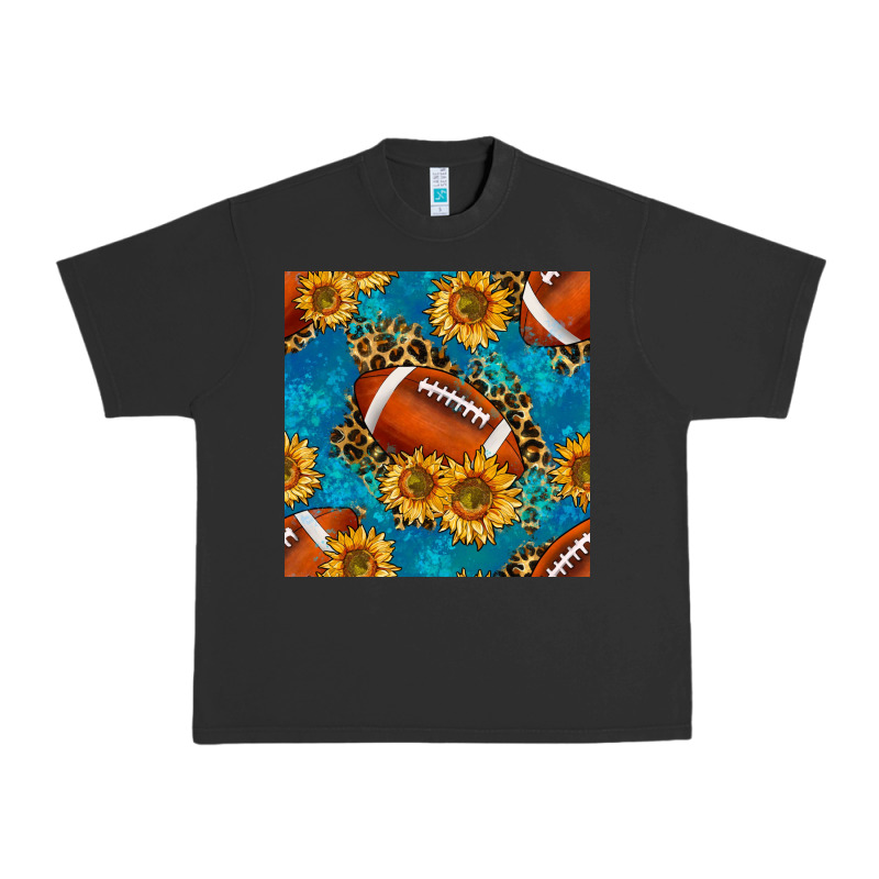 American Football With Leopard Urban Heavy Tee by BundleAndBundleShop | Teevron