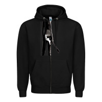 Black melissa etheridge Zipper Hoodie - linhVisuals