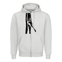 Dove Grey melissa etheridge Zipper Hoodie - linhVisuals