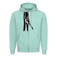 Seafoam melissa etheridge Zipper Hoodie - linhVisuals