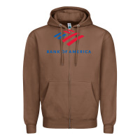Chestnut bank of america  company Zipper Hoodie - linhVisuals