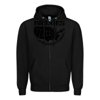 Black bridges death stranding Zipper Hoodie - linhVisuals