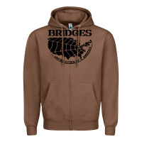 Chestnut bridges death stranding Zipper Hoodie - linhVisuals