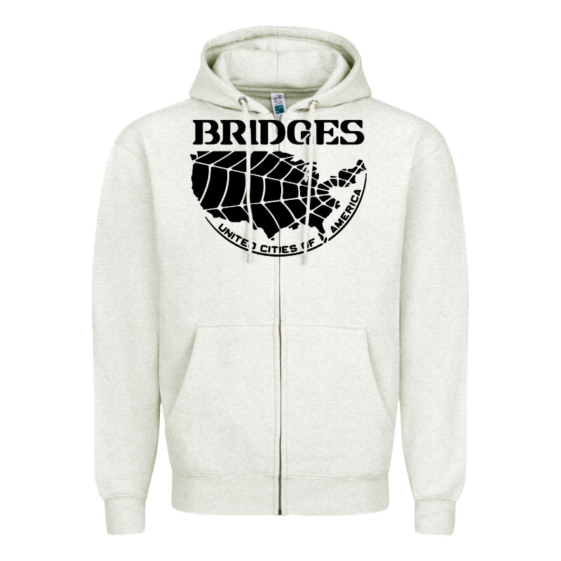 Bridges Death Stranding Zipper Hoodie by linhVisuals | Teevron