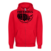 Red bridges death stranding Zipper Hoodie - linhVisuals