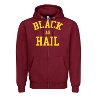 Burgundy as,hail,black,as,hail,black,as,hail,black,as,hail,black,as Zipper Hoodie - linhVisuals