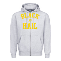 Heather Grey as,hail,black,as,hail,black,as,hail,black,as,hail,black,as Zipper Hoodie - linhVisuals
