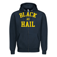 Navy as,hail,black,as,hail,black,as,hail,black,as,hail,black,as Zipper Hoodie - linhVisuals