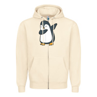 Sandshell penguin dabbing funny Zipper Hoodie - linhVisuals