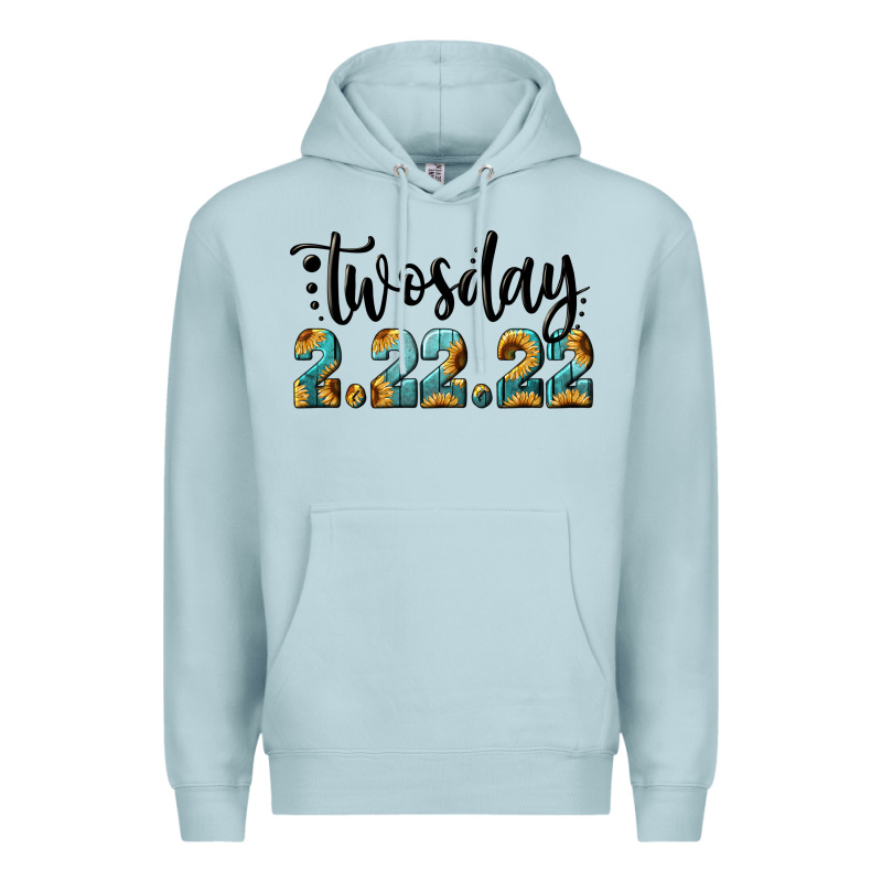 2 22 22 Twosday Premium Hoodie by RanaPortraitStore | Teevron