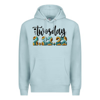 Blue Mist 2 22 22 twosday Premium Hoodie - RanaPortraitStore