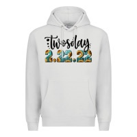 Dove Grey 2 22 22 twosday Premium Hoodie - RanaPortraitStore