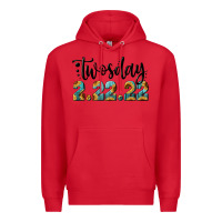 Red 2 22 22 twosday Premium Hoodie - RanaPortraitStore