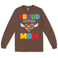 Chestnut lil autism mom Long Sleeve Tee - CowhideDigitalArt