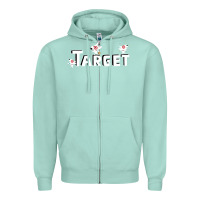 Seafoam target team 3D Zipper Hoodie - linhVisuals