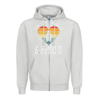 Dove Grey i like penguins and 3 people vintage Zipper Hoodie - linhVisuals