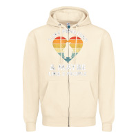 Sandshell i like penguins and 3 people vintage Zipper Hoodie - linhVisuals
