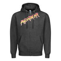 Charcoal Heather montrose Zipper Hoodie - linhVisuals