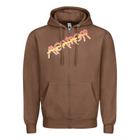 Chestnut montrose Zipper Hoodie - linhVisuals