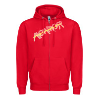 Red montrose Zipper Hoodie - linhVisuals