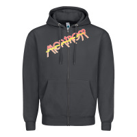 Smoke montrose Zipper Hoodie - linhVisuals