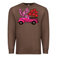 Chestnut valentines day turck with balloons Premium Sweatshirt - RanaPortraitStore