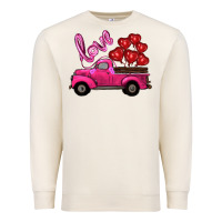 Sandshell valentines day turck with balloons Premium Sweatshirt - RanaPortraitStore