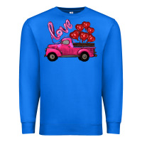 True Royal valentines day turck with balloons Premium Sweatshirt - RanaPortraitStore
