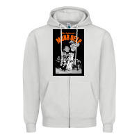 Dove Grey mobb deep rapper hip hop Zipper Hoodie - linhVisuals