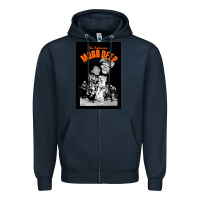 Navy mobb deep rapper hip hop Zipper Hoodie - linhVisuals