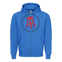 True Royal barstool, barstool sports, call her daddy Zipper Hoodie - linhVisuals