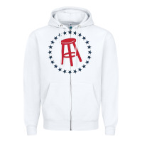 White barstool, barstool sports, call her daddy Zipper Hoodie - linhVisuals