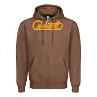Chestnut CARHARTT Zipper Hoodie - linhVisuals