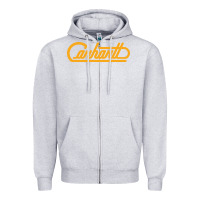 Heather Grey CARHARTT Zipper Hoodie - linhVisuals