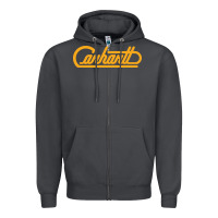 Smoke CARHARTT Zipper Hoodie - linhVisuals