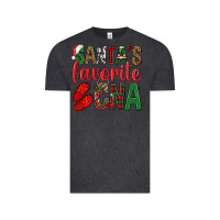 Vintage Black Santa's Favorite Cna Vintage Tee - BundleAndBundleShop