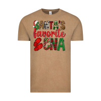 Vintage Coffee Santa's Favorite Cna Vintage Tee - BundleAndBundleShop