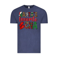 Vintage Denim Santa's Favorite Cna Vintage Tee - BundleAndBundleShop