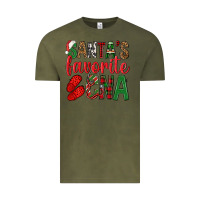 Vintage Olive Santa's Favorite Cna Vintage Tee - BundleAndBundleShop