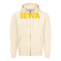 Sandshell university of iowa, Apparel Zipper Hoodie - linhVisuals