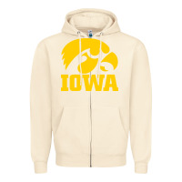 Sandshell university of iowa athletics teams gear Zipper Hoodie - linhVisuals