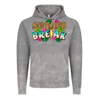 Cloud Rock Summer Break Vintage Hoodie - CowhideDigitalArt