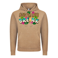 Vintage Coffee Summer Break Vintage Hoodie - CowhideDigitalArt
