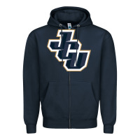 Navy john carroll university blue streaks Zipper Hoodie - linhVisuals