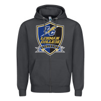 Smoke lehman college lightning Zipper Hoodie - linhVisuals