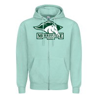 Seafoam morrisville state college Zipper Hoodie - linhVisuals