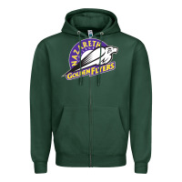 Sports Green nazareth college golden Zipper Hoodie - linhVisuals